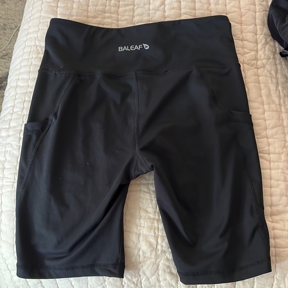Black Biker Shorts - Picture 2 of 4